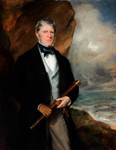 Retrato del Almirante Henry Meynell de Francis Grant