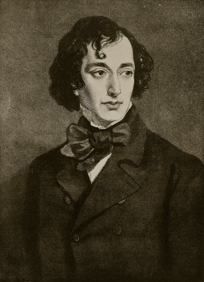 Retrato de Benjamin Disraeli, ilustración de 