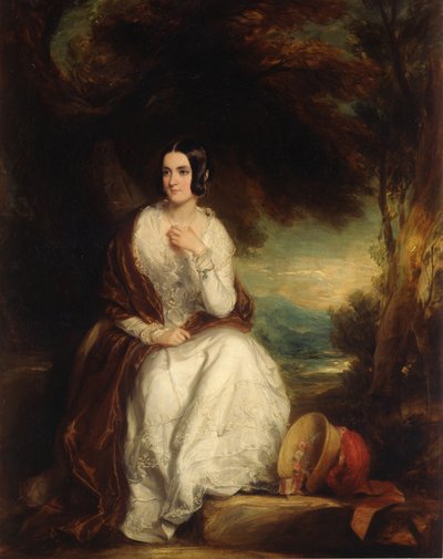 Retrato de Eleanor, esposa del 4º Duque de Northumberland, c.1844 de Francis Grant