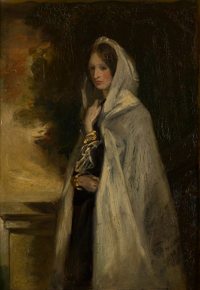 Retrato de Ursula Bridgeman, Lady Londesborough (1823-1883), c.1843-78 (óleo sobre tabla) de Francis Grant