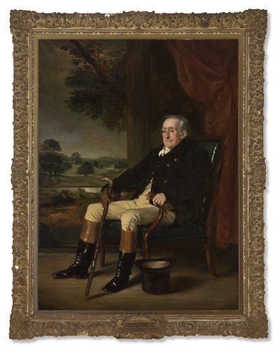 Retrato de William Henry Cavendish-Bentinck-Scott, 4to Duque de Portland, 1852 de Francis Grant