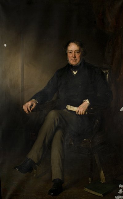 Rt. Hon. Edward Ellice MP, 1854-1855 de Francis Grant