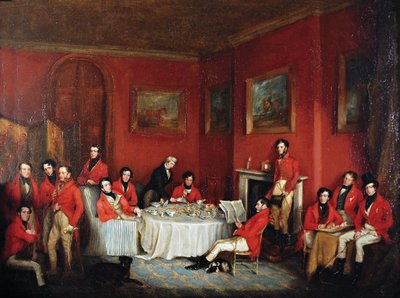 El Desayuno de la Caza de Melton de Francis Grant