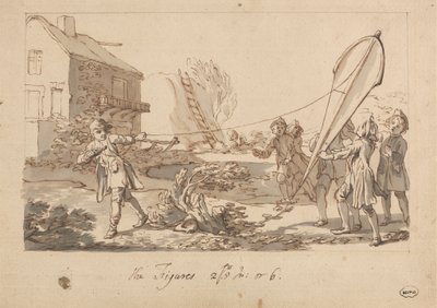 Volar la cometa de Francis Hayman