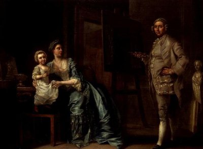 Retrato de Joseph Wilton - Escultor (1722-1803) de Francis Hayman