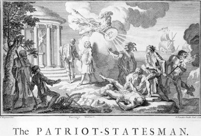 El estadista patriota, 1740 de Francis Hayman