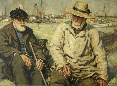 Cuentos del mar (óleo sobre lienzo) de Francis Henry Newbery