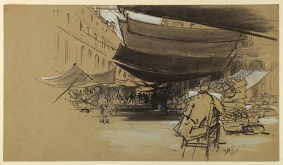 Los Toldos del Mercado de Frutas de Francis Hopkinson Smith