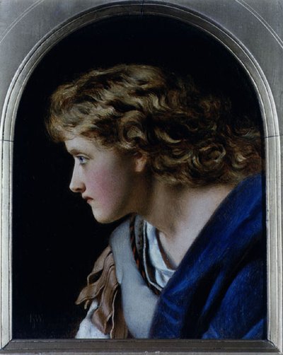 Cabeza de una niña de Francis John Wyburd