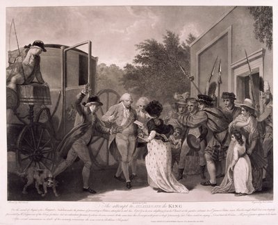 Intento de asesinato del Rey Jorge III de Francis Jukes