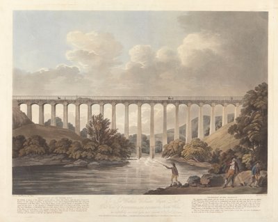 Acueducto de Pontysyllte, norte de Gales de Francis Jukes