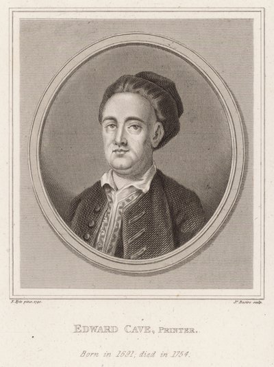 Edward Cave, impresor, nacido en 1891, fallecido en 1754 de Francis Kyte