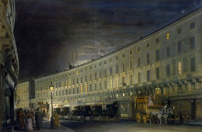 El Cuadrante de Regent Street de noche de Francis LM Forster