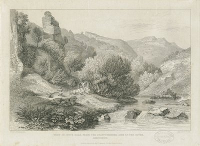 Dovedale - paisaje de Francis Legatt Chantrey