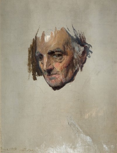 Cabeza de un Anciano, 1871 de Francis Montague Holl