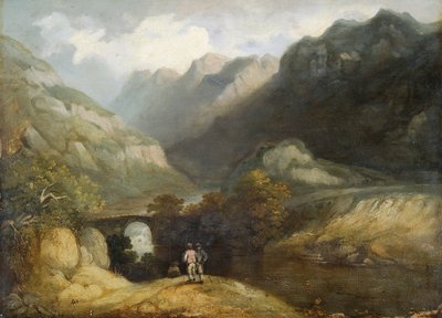 Pont Aberglaslyn de Francis Nicholson