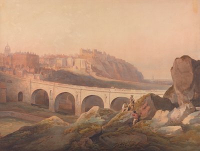 Vista de Edimburgo desde Calton Hill de Francis Nicholson