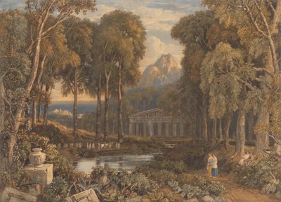 Ceremonia religiosa en la antigua Grecia de Francis Oliver Finch
