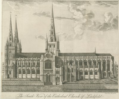 Catedral de Lichfield - Vista sur de Francis Perry