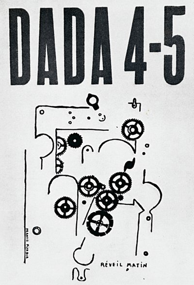 Portada de la revista Dada 4-5, diseñada por Francis Picabia (1879-1953), Zurich de Francis Picabia