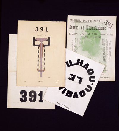 Montaje dadaísta (collage) de Francis Picabia