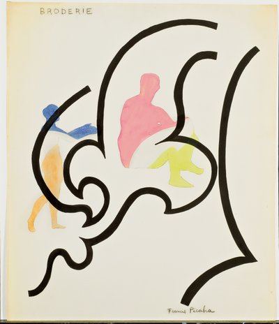 Bordado; Broderie de Francis Picabia