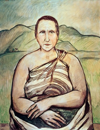 Gertrude Stein (1874-1946) (óleo sobre lienzo) de Francis Picabia
