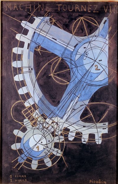 Máquina, Tournez Vite de Francis Picabia