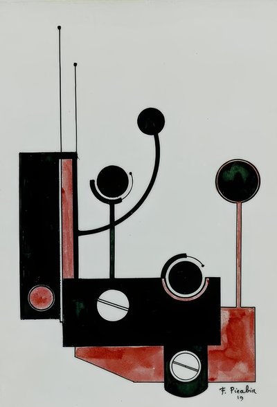 Composición mecánica II de Francis Picabia