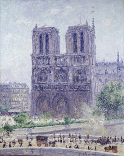 Notre Dame al sol de la mañana de Francis Picabia