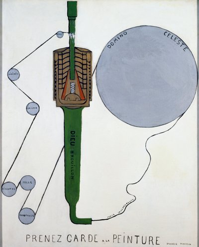 Prenez garde a la peinture (Cuidado con la pintura) de Francis Picabia