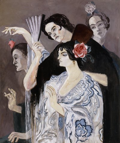 Spanish Women; Femmes Espagnoles, c. 1924-25 (gouache sobre tabla) de Francis Picabia