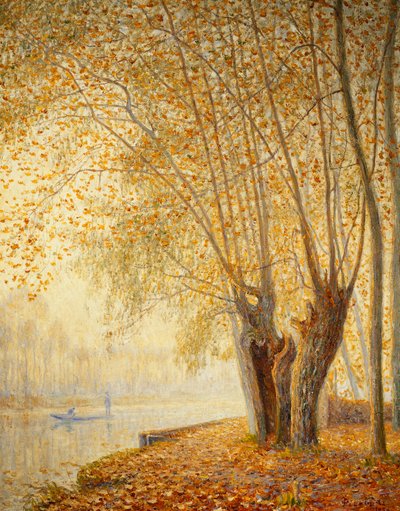 Los Sauces: Efecto de Sol de Otoño; Les Saules: Effect de Soleil d