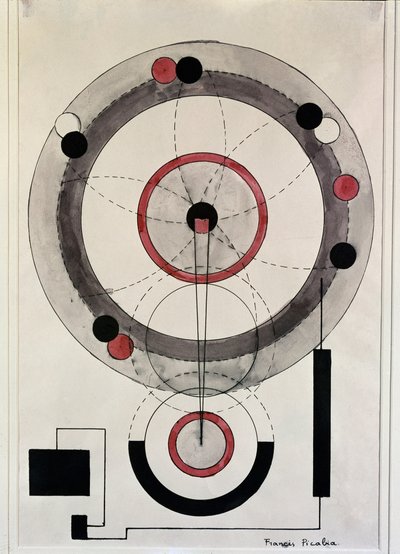 Sin título (acuarela de Francis Picabia