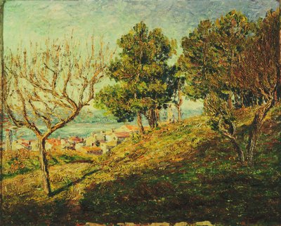 Vista de Saint-Tropez; Vue de Saint-Tropez de Francis Picabia