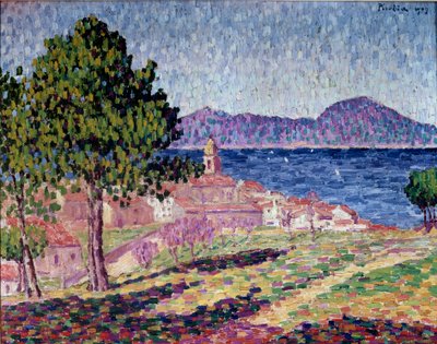 Vista de Saint Tropez, la Ciudadela de Francis Picabia