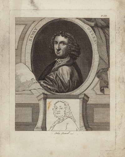 Henry Gyles o Giles, pintor de vidrio pictórico inglés de Francis Place
