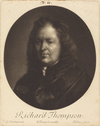 Richard Tompson de Francis Place after Gerard Soest