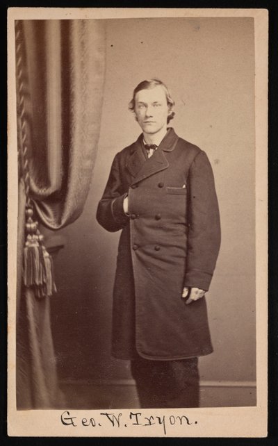 Retrato de George Washington Tryon 1838-1888, circa 1860s de Francis S Keeler
