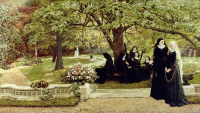 El jardín del convento de Francis S. Walker