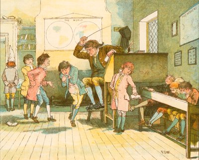 El pueblo abandonado por Oliver Goldsmith de Francis S. Walker