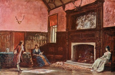 El Salón en Stoke Poges Manor de Francis S. Walker