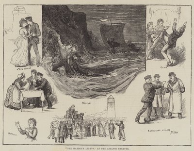 Las Luces del Puerto, en el Teatro Adelphi de Francis S. Walker