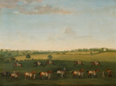 Los caballos de carreras de Sir Charles Warre Malet en ejercicio de Francis Sartorius