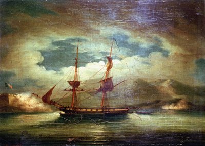 El buque francés "Le Curieux", en Martinica, el 3 de febrero de Francis Sartorius
