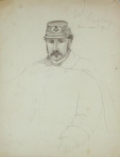 General Negley, Ejército de la Unión, c.1860 de Francis Schell