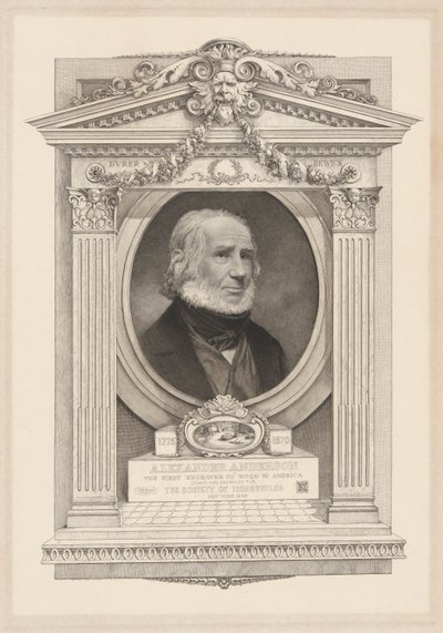 retrato de alexander anderson de Francis Scott King