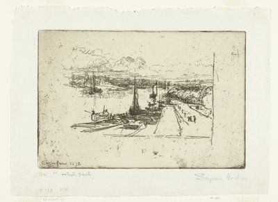 El río Amstel desde el hotel Amstel
La Amstel I de Francis Seymour Haden (Sir) (signed by artist)