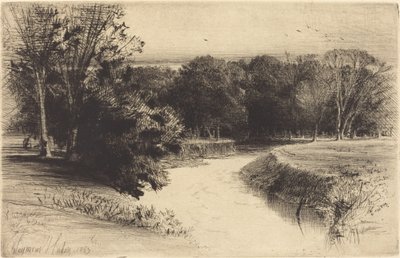 Un atardecer en Irlanda de Francis Seymour Haden