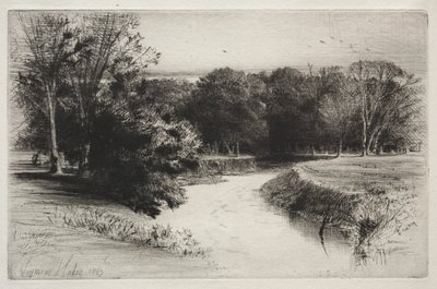 Un atardecer en Irlanda de Francis Seymour Haden